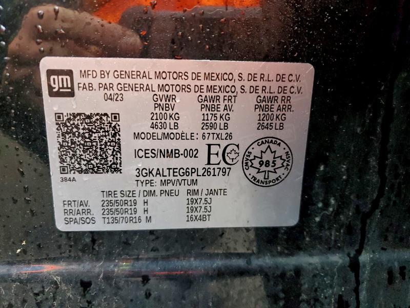 Продаж на аукціоні авто 2023 Gmc Terrain, vin: 3GKALTEG6PL261797, номер лоту: 94868015