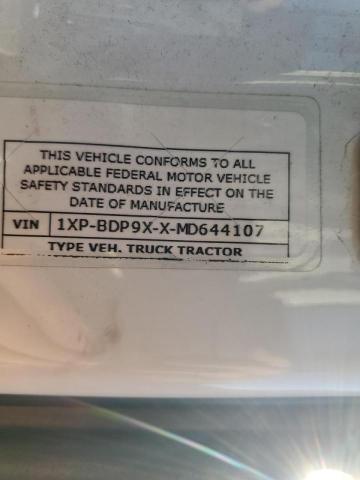 90726095 :رقم المزاد ، 1XPBDP9XXMD644107 vin ، 2021 Peterbilt Tractor 579 مزاد بيع