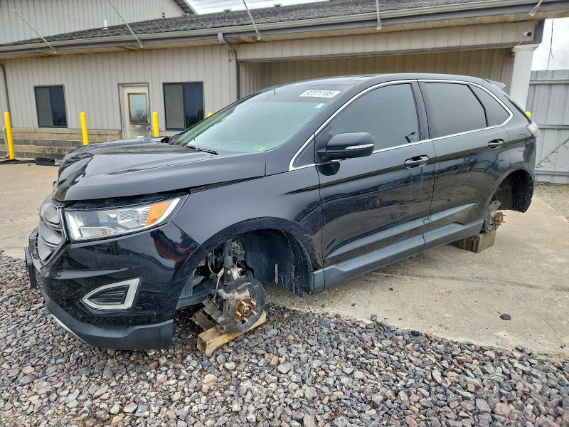 92371105 :رقم المزاد ، 2FMPK4J9XHBC13900 vin ، 2017 Ford Edge Sel مزاد بيع