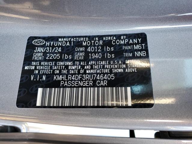 93065735 :رقم المزاد ، KMHLR4DF3RU746405 vin ، 2024 Hyundai Elantra مزاد بيع