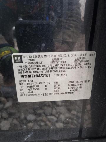 Продажа на аукционе авто 2010 Cadillac Srx, vin: 3GYFNFEY6AS534573, номер лота: 93594005