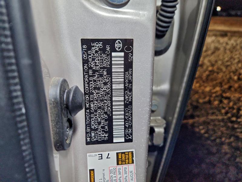 Продажа на аукционе авто 2018 Toyota Prius Prime, vin: JTDKARFPXJ3086321, номер лота: 94317135
