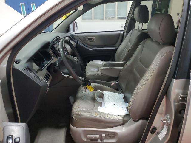 2001 Toyota Highlander მანქანა იყიდება აუქციონზე, vin: JTEGF21A710005273, აუქციონის ნომერი: 91613635