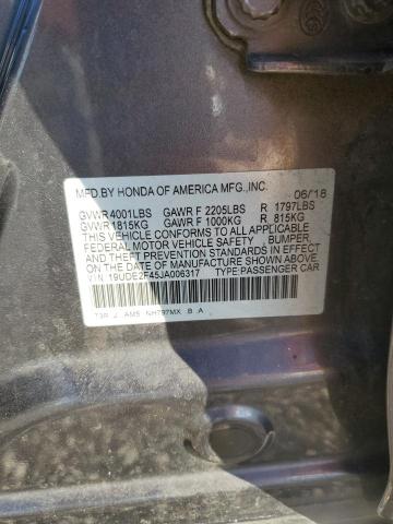 Продаж на аукціоні авто 2018 Acura Ilx Specia, vin: 19UDE2F45JA006317, номер лоту: 92182225