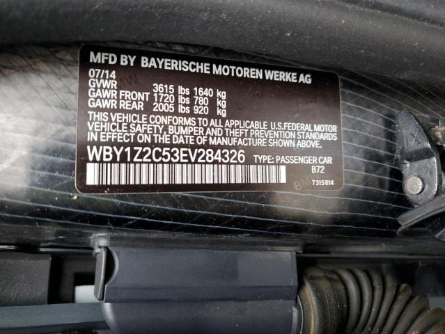 93660905 :رقم المزاد ، WBY1Z2C53EV284326 vin ، 2014 Bmw I3 Bev مزاد بيع