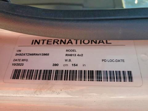 Продажа на аукционе авто 2024 International Rh613, vin: 3HSDXTZN6RN413968, номер лота: 65965396