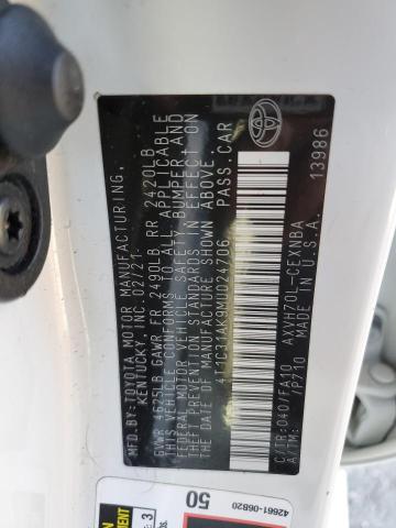 91693805 :رقم المزاد ، 4T1C31AK9MU024706 vin ، 2021 Toyota Camry Le مزاد بيع