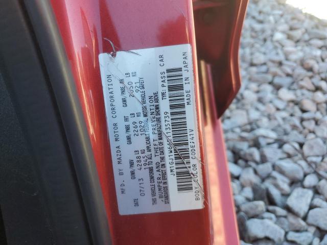 2014 Mazda 6 მანქანა იყიდება აუქციონზე, vin: JM1GJ1W66E1135739, აუქციონის ნომერი: 92988585