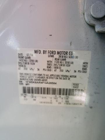Продаж на аукціоні авто 2015 Ford Explorer, vin: 1FM5K8AR4FGA28584, номер лоту: 91599115