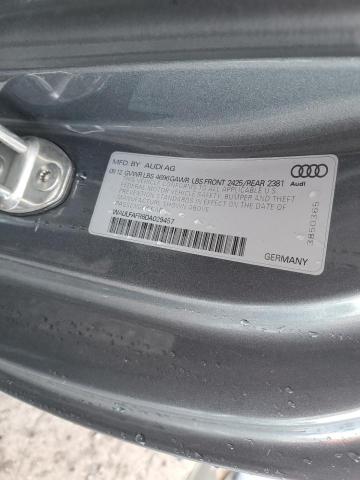 2013 Audi A5 მანქანა იყიდება აუქციონზე, vin: WAULFAFR6DA029457, აუქციონის ნომერი: 92163635