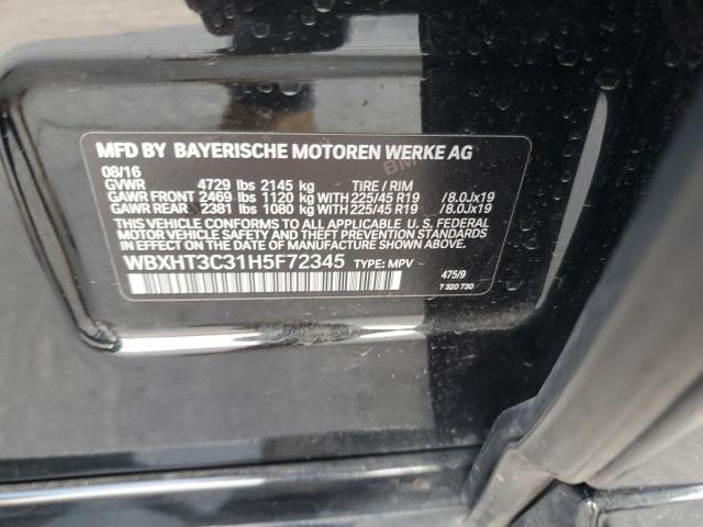 Продаж на аукціоні авто 2017 Bmw X1, vin: WBXHT3C31H5F72345, номер лоту: 93271385