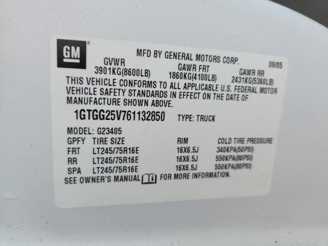 Продажа на аукционе авто 2006 Gmc Savana, vin: 1GTGG25V761132850, номер лота: 91199805