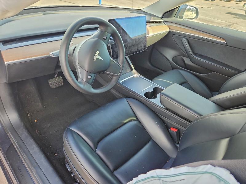92999005 :رقم المزاد ، 5YJ3E1EA3MF095022 vin ، 2021 Tesla Model 3 مزاد بيع