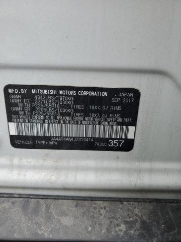 Продаж на аукціоні авто 2018 Mitsubishi Outlander Sport, vin: JA4AR4AW4JZ010414, номер лоту: 93851925