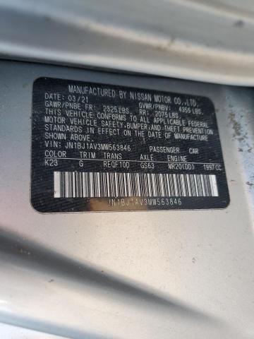 Продажа на аукционе авто 2021 Nissan Rogue Sport, vin: JN1BJ1AV3MW563846, номер лота: 91866765