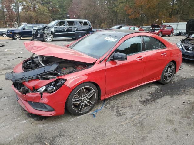 2018 Mercedes-benz Cla მანქანა იყიდება აუქციონზე, vin: WDDSJ4EB0JN555984, აუქციონის ნომერი: 93314785