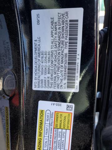Auction sale of the 2026 Acura Integra, vin: 19UDE4H69TA001666, lot number: 91122865