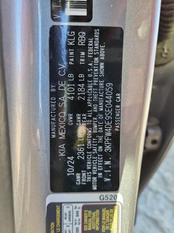Продаж на аукціоні авто 2025 Kia K4, vin: 3KPFW4DE9SE044059, номер лоту: 91481365