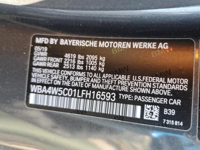 Продаж на аукціоні авто 2020 Bmw Motorrad 430xi, vin: WBA4W5C01LFH16593, номер лоту: 92503265