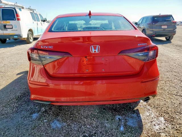 92287625 :رقم المزاد ، 2HGFE2F54SH579424 vin ، 2025 Honda Civic Spor مزاد بيع