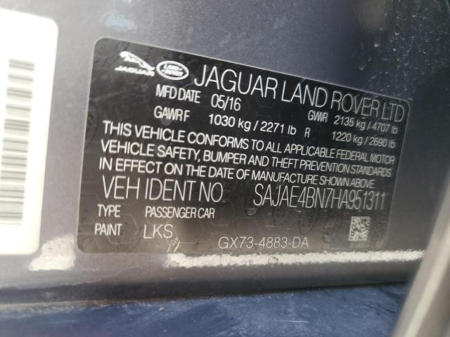 Aukcja sprzedaży 2017 Jaguar Xe Prestig, vin: SAJAE4BN7HA951311, numer aukcji: 91287425