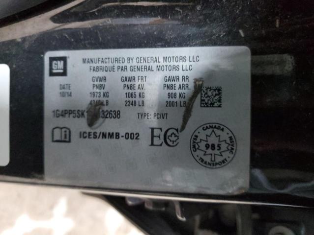 Aukcja sprzedaży 2015 Buick Verano, vin: 1G4PP5SK1F4132638, numer aukcji: 93459875