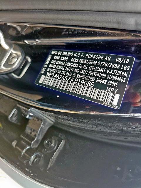 Aukcja sprzedaży 2018 Porsche Macan, vin: WP1AA2A57JLB19086, numer aukcji: 94079575