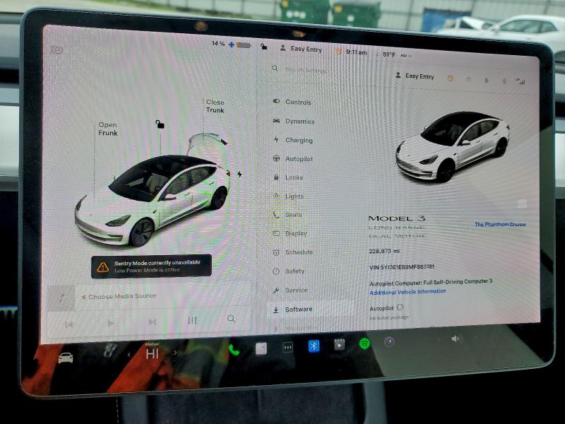 94312155 :رقم المزاد ، 5YJ3E1EB9MF863191 vin ، 2021 Tesla Model 3 مزاد بيع
