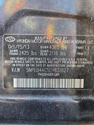 Продаж на аукціоні авто 2014 Hyundai Sonata, vin: 5NPEB4AC5EH831827, номер лоту: 91092365