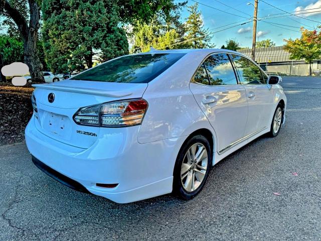 2010 Lexus Hs 250h მანქანა იყიდება აუქციონზე, vin: JTHBB1BA0A2007484, აუქციონის ნომერი: 94384275