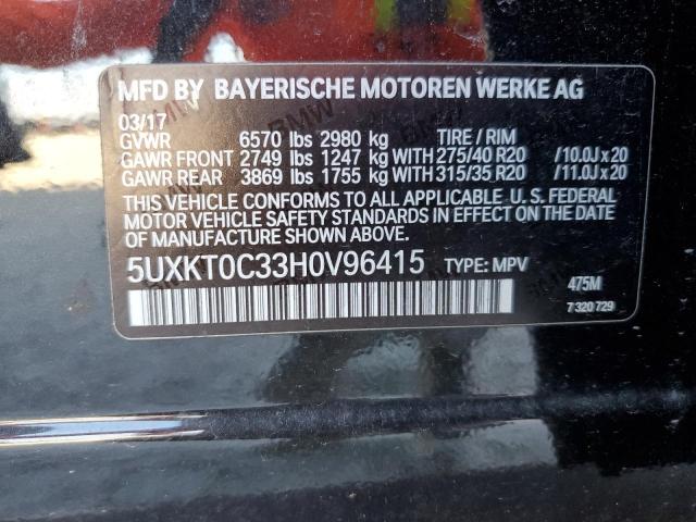 Продаж на аукціоні авто 2017 Bmw X5 Xdr40e, vin: 5UXKT0C33H0V96415, номер лоту: 93058015