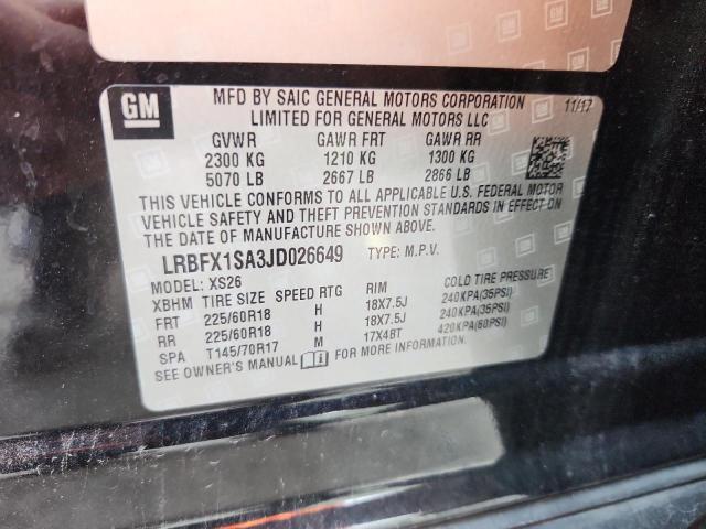 Продажа на аукционе авто 2018 Buick Envision E, vin: LRBFX1SA3JD026649, номер лота: 91875685
