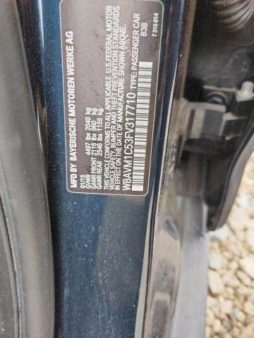 Aukcja sprzedaży 2015 Bmw X1, vin: WBAVM1C53FV317710, numer aukcji: 93474115