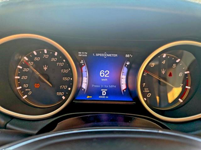 2014 Maserati Ghibli S მანქანა იყიდება აუქციონზე, vin: ZAM57RTA9E1112724, აუქციონის ნომერი: 94611335