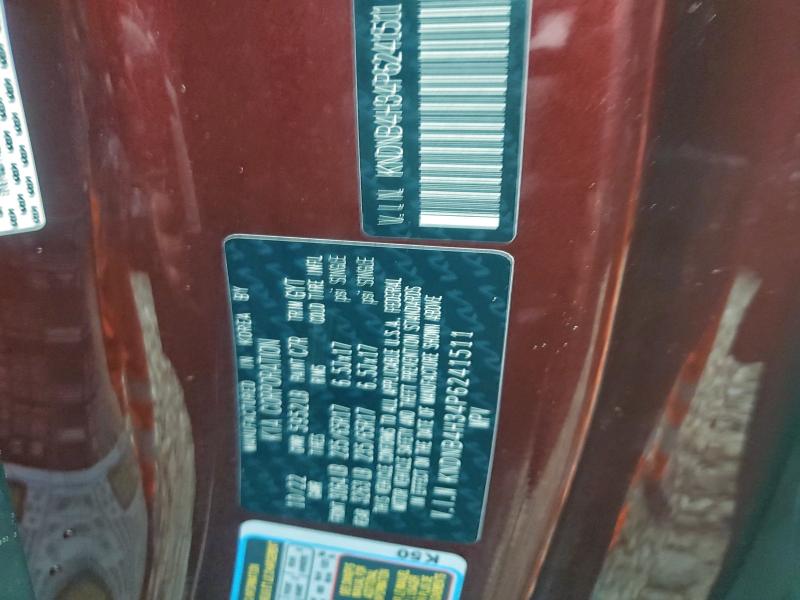 Продаж на аукціоні авто 2023 Kia Carnival, vin: KNDNB4H34P6241511, номер лоту: 94276105