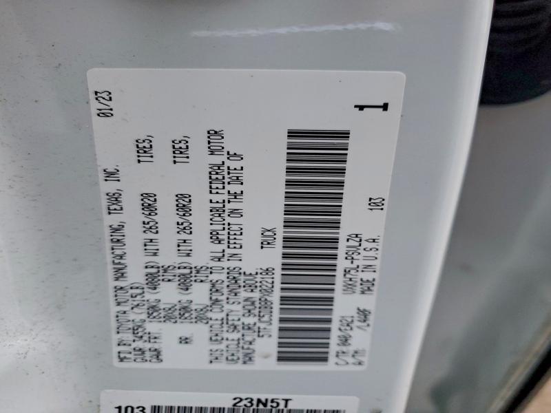 Aukcja sprzedaży 2023 Toyota Tundra, vin: 5TFJC5DB8PX022186, numer aukcji: 94095655