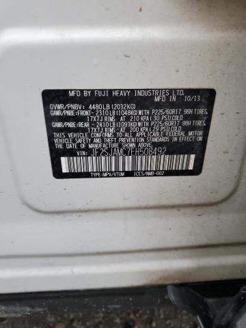 Продаж на аукціоні авто 2014 Subaru Forester, vin: JF2SJAMC7EH508492, номер лоту: 92724335