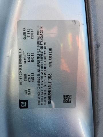 Aukcja sprzedaży 2010 Buick Lucerne, vin: 1G4HA5EMXAU110536, numer aukcji: 90760825
