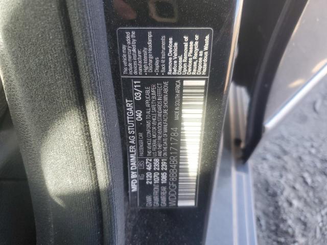 82718805 :رقم المزاد ، WDDGF8BB4BR171784 vin ، 2011 Mercedes-benz C مزاد بيع