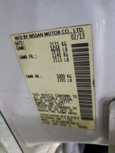 Aukcja sprzedaży 2013 Nissan Maxima, vin: 1N4AA5AP4DC829397, numer aukcji: 93444135