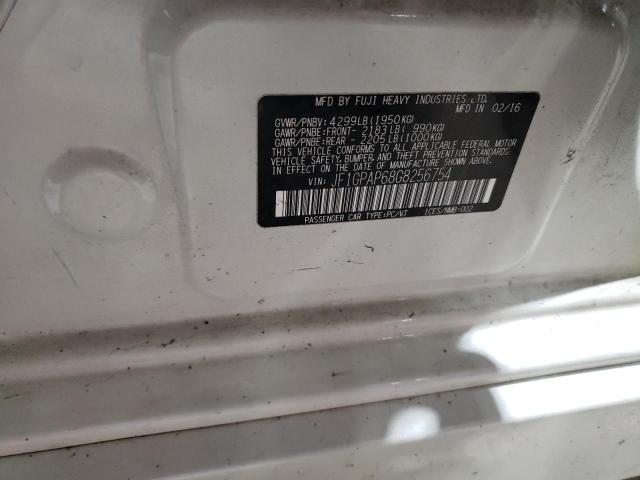 Aukcja sprzedaży 2016 Subaru Impreza, vin: JF1GPAP68G8256754, numer aukcji: 93057385