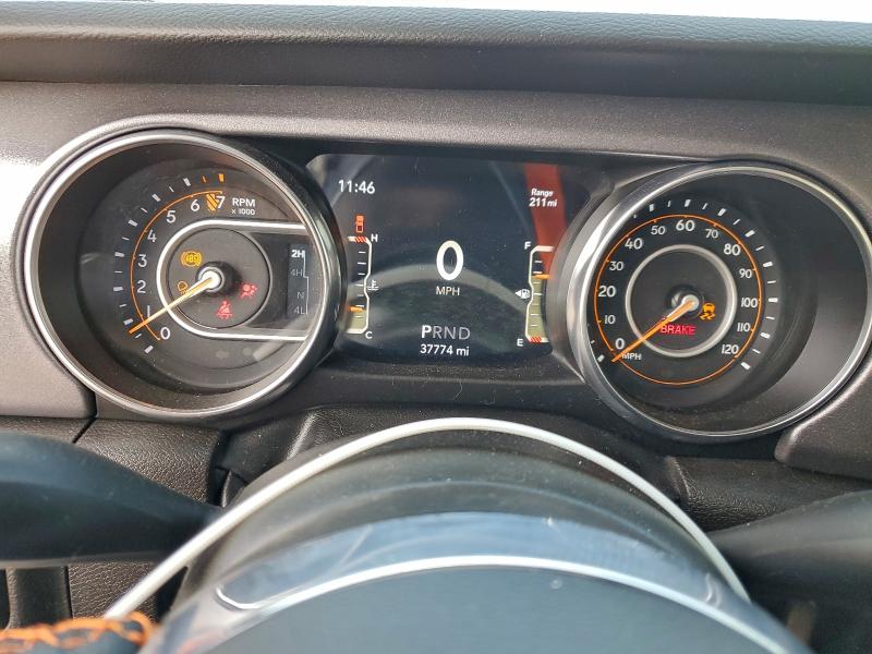 2023 Jeep Gladiator მანქანა იყიდება აუქციონზე, vin: 1C6JJTEG0PL508879, აუქციონის ნომერი: 94374515