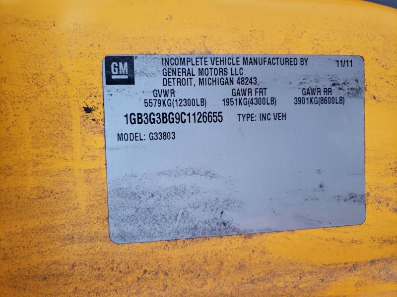 Aukcja sprzedaży 2012 Chev Express, vin: 1GB3G3BG9C1126655, numer aukcji: 93773035