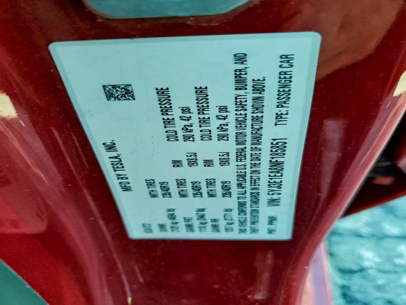 Aukcja sprzedaży 2022 Tesla Model 3, vin: 5YJ3E1EA8NF185851, numer aukcji: 93810705