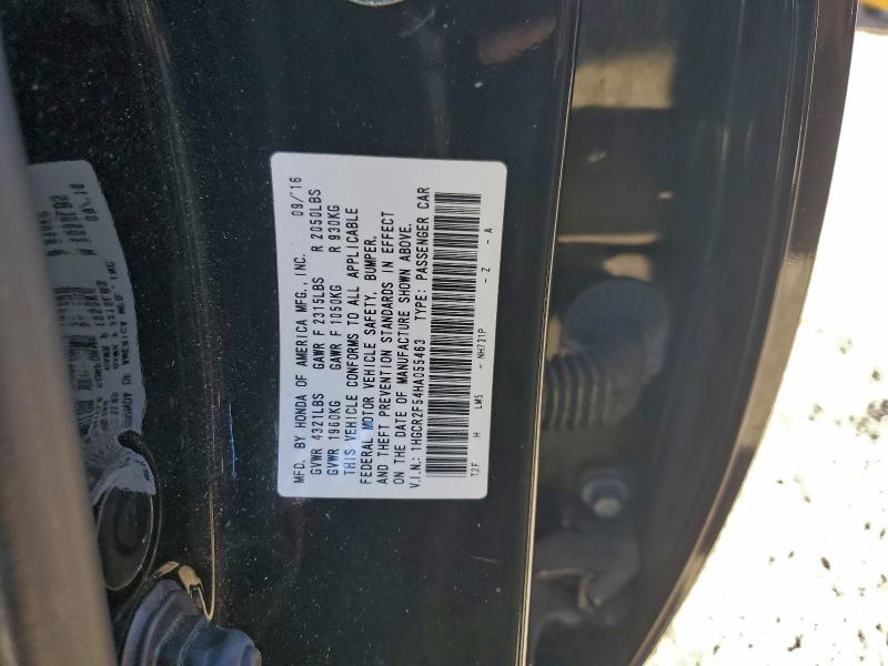 2017 Honda Accord მანქანა იყიდება აუქციონზე, vin: 1HGCR2F54HA055463, აუქციონის ნომერი: 94764905