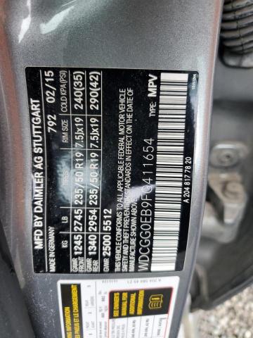 2015 Mercedes-benz Glk 250 Bl მანქანა იყიდება აუქციონზე, vin: WDCGG0EB9FG411654, აუქციონის ნომერი: 91731345