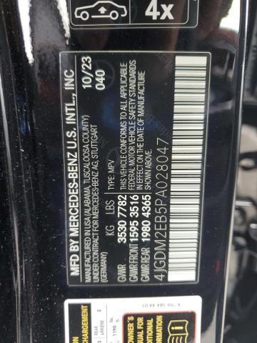Aukcja sprzedaży 2023 Mercedes-benz Eqs Suv, vin: 4JGDM2EB5PA028047, numer aukcji: 92471865