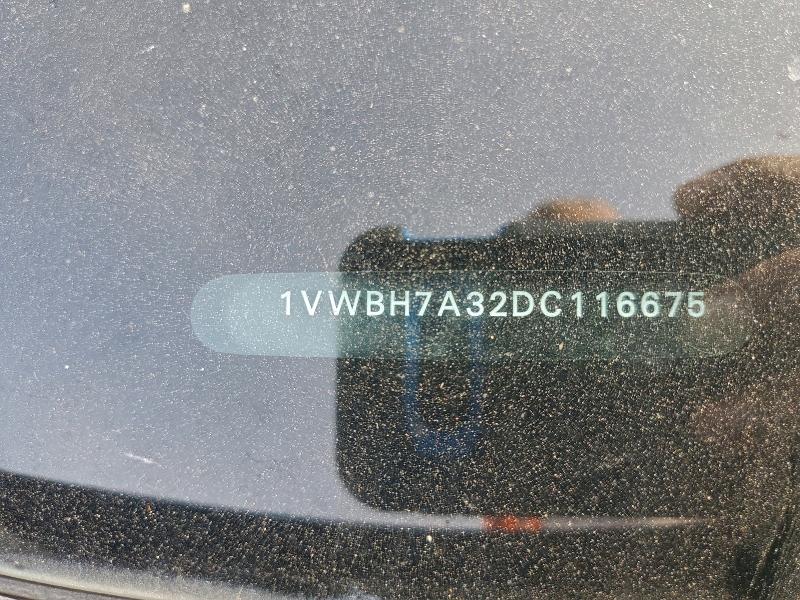 Aukcja sprzedaży 2013 Volkswagen Passat, vin: 1VWBH7A32DC116675, numer aukcji: 94155105