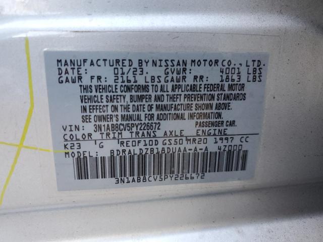 Продаж на аукціоні авто 2023 Nissan Sentra, vin: 3N1AB8CV5PY226672, номер лоту: 68146615