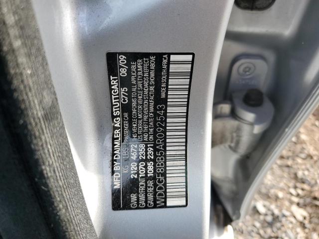 Aukcja sprzedaży 2010 Mercedes-benz C 300 4mat, vin: WDDGF8BB5AR092543, numer aukcji: 91811095